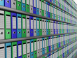 Wall of files