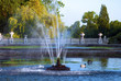 Fountain in Hyde Park, London