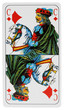 carte cavalier carreau, fond blanc carte cavalier carreau, fond blanc