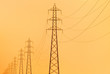 Foto: electricity pylons electricity pylons