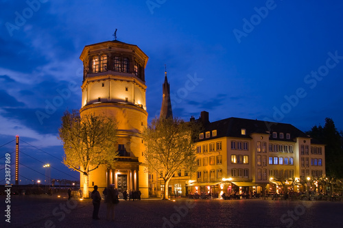 Foto: Altstadt Düsseldorf bei Nacht Altstadt Düsseldorf bei Nacht
