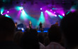 time exposure at a concert time exposure at a concert