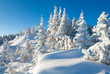 winter mountain landscape