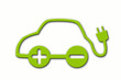 e-car, elektroauto, isoliert