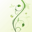Floral decorative background Floral decorative background