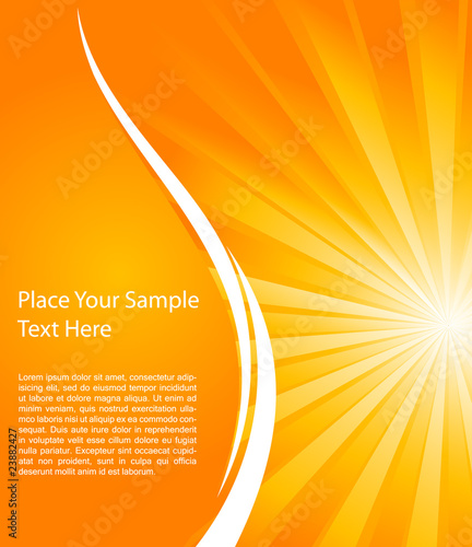 Vector: Sunburst vector background Sunburst vector background