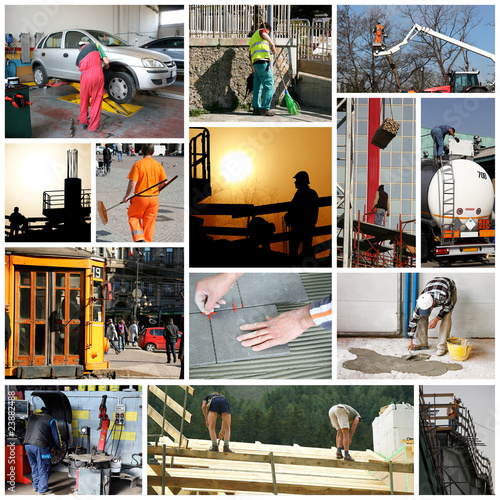 Photo: workers workers