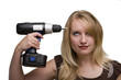 Woman have a screw loose