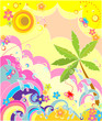Vektor: Summer card Summer card