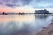 Pier at the Baltic Sea in the early morning