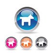 Icône animal autorisé Icône animal autorisé