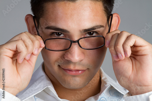 Photo: Man Wearing Glasses Man Wearing Glasses