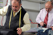 Dressmakers ironing jacket - a series of TAILOR images. Dressmakers ironing jacket - a series of TAILOR images.