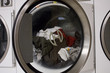 Photo: Clothes in a Dryer Clothes in a Dryer