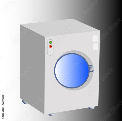 Vector: Washing machine Washing machine