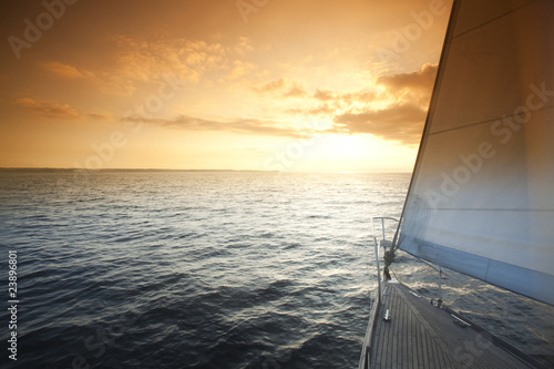 Photo: Sailing on a sunny day Sailing on a sunny day