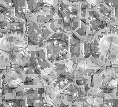 Illustration: cogs and clockwork machinery cogs and clockwork machinery