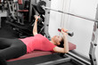 woman training