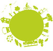 Life on a planet green