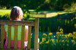 lady in park