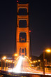 Golden Gate Bridge at night - San Francisco