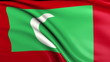 Waving Flag Maledives Nylon