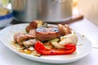 grill fleisch platte