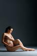The portrait of a prospective mother