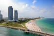 Aerial View of South Miami Beach