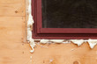PU foam fills in gap