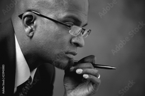 Photo: Profile Of A Businessman Profile Of A Businessman