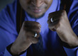 Photo: Businessman With Fighter's Stance Businessman With Fighter's Stance