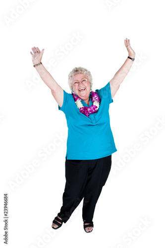 Photo: Laughing older woman Laughing older woman
