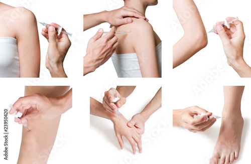 Photo: intra-articular injection intra-articular injection