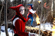 Ancient Art collective showing elements îf fiery show