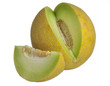 Corte de melón.