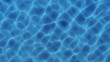 Water Surface with caustics. 3D Animation background.