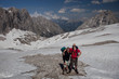 Photo: Two friends on a trekking tour in the mountains Two friends on a trekking tour in the mountains
