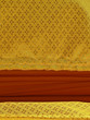 Fabric pattern and red gold Fabric pattern and red gold