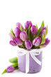 Fioletowe tulipany