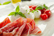 ham with mozzarella - prosciutto e mozzarella