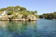 Entrance to Cala Figuera harbour Entrance to Cala Figuera harbour