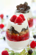 raspberry and blueberry parfait raspberry and blueberry parfait