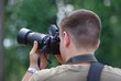 Fotografo all'azione