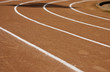 Track and field running track