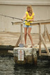 Blond Takes Her Fishing Gear T...