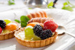 italian fruits pastry - pasticcini di frutta italian fruits pastry - pasticcini di frutta