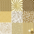 Set of colored backgrounds