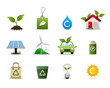 Green Environment Icons Vector Green Environment Icons Vector