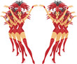 Cabaret showgirls